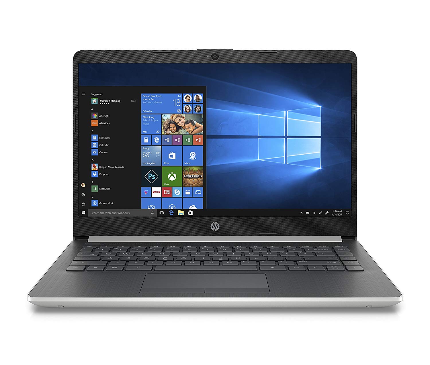 HP 14-df0023cl 14" FHD IPS 1920x1080 Laptop Intel i3-8130u 2.2GHz 4GB DDR4 128GB SSD UHD Graphics 620 Windows 10S