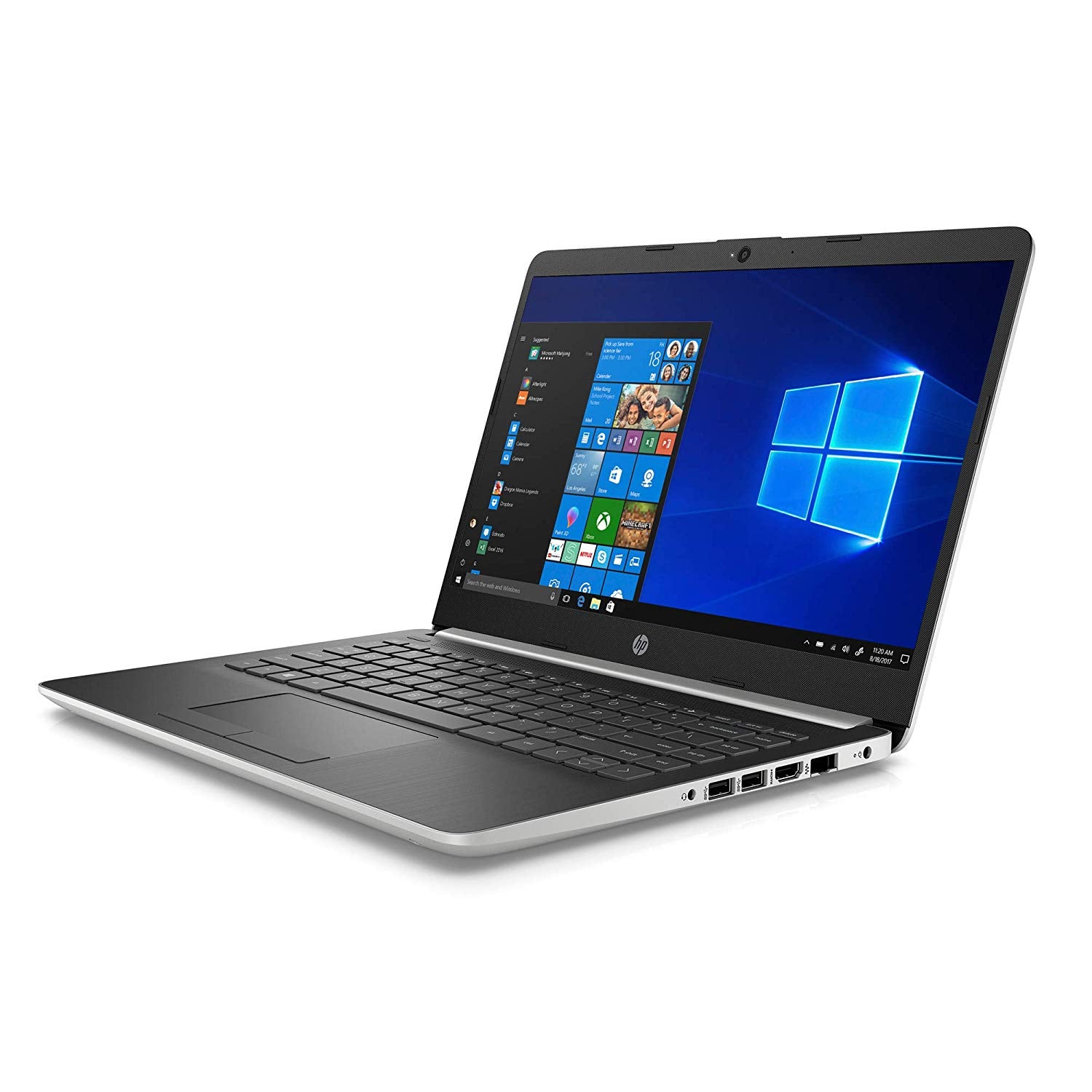 HP 14-df0023cl 14" FHD IPS 1920x1080 Laptop Intel i3-8130u 2.2GHz 4GB DDR4 128GB SSD UHD Graphics 620 Windows 10S