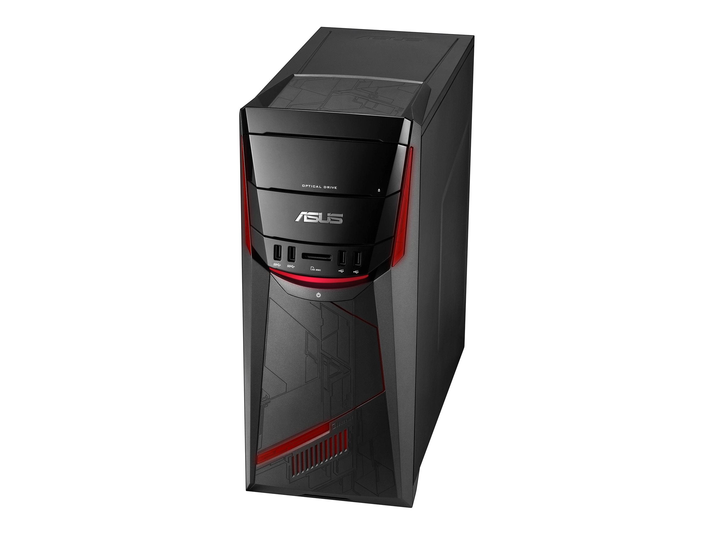 ASUS Desktop PC G11CD-US007T Intel Core i7 6th Gen 6700 (3.40 GHz) 16 GB DDR4 2 TB HDD 8 GB SSD NVIDIA GeForce GTX 970 Windows 10 Home 64-Bit