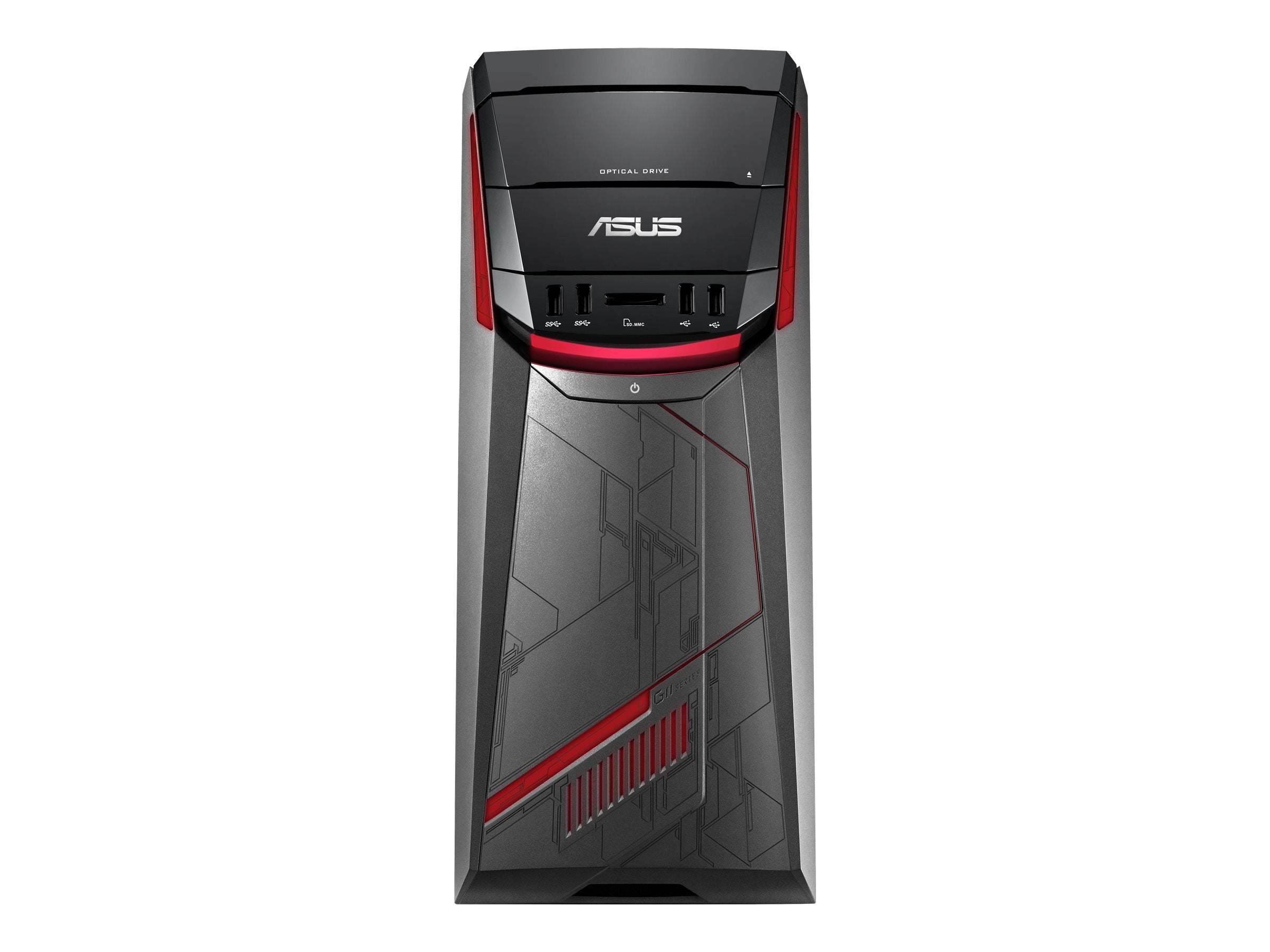 ASUS Desktop PC G11CD-US007T Intel Core i7 6th Gen 6700 (3.40 GHz) 16 GB DDR4 2 TB HDD 8 GB SSD NVIDIA GeForce GTX 970 Windows 10 Home 64-Bit