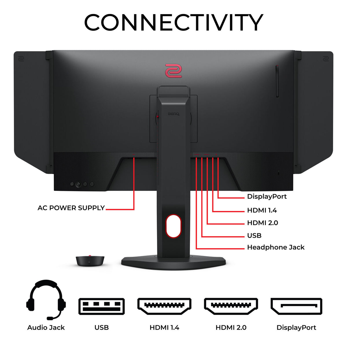 BenQ Zowie XL2746K 27" FHD Gaming LCD Monitor 16:9 TN 1080p 320 Nit 240Hz HDMI DisplayPort